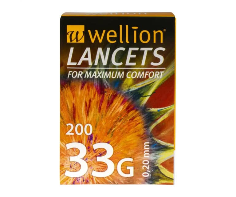 Wellion lancetten 33g (200 stuks)
