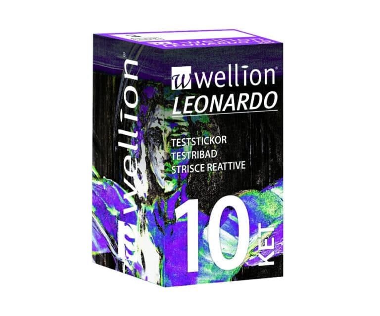 Wellion Leonardo ketonen teststrips (10 stuks)