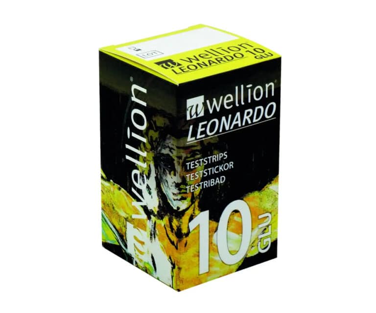 Wellion Leonardo glucose teststrips (10 stuks)