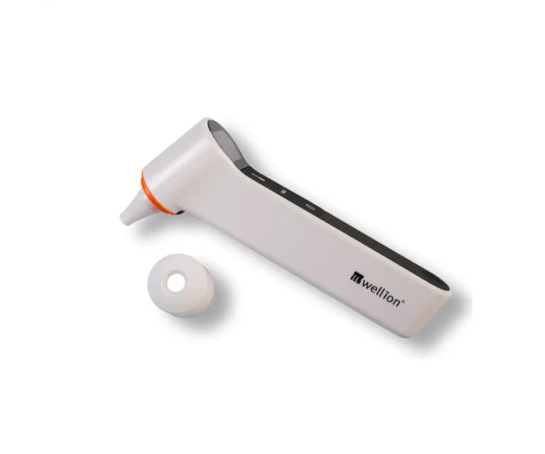 Alternative view of Wellion infrarood voorhoofd-, oor-, en oppervlakte thermometer