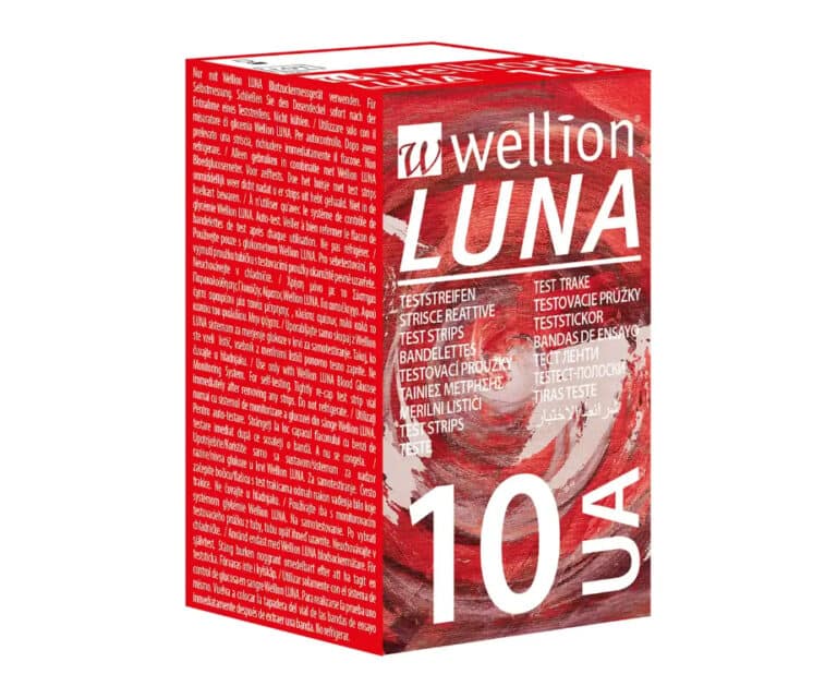 Wellion Luna urinezuur teststrips (10 stuks)