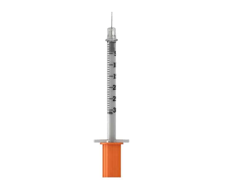 embecta Micro-fine insulinespuit 0,3 ml + naald 0,30 x 8 mm U100 324826 - Afbeelding 2
